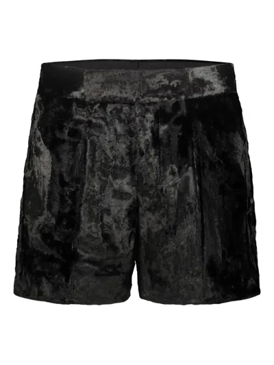 SAPIO N°7C VELVET SHORTS