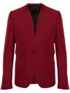Sapio No-lapels Blazer In Rot