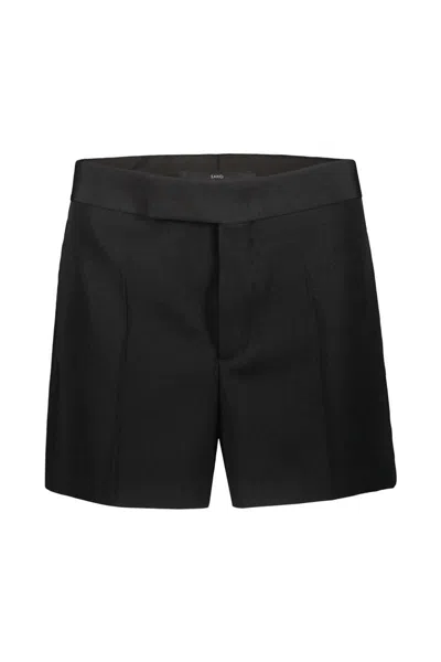 Sapio Panama Shorts In Black