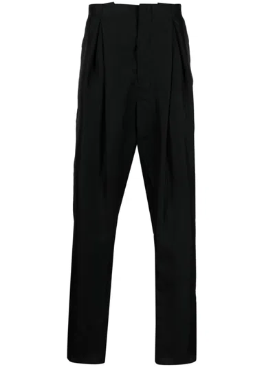 Sapio Pelares Straight-leg Trousers In Black