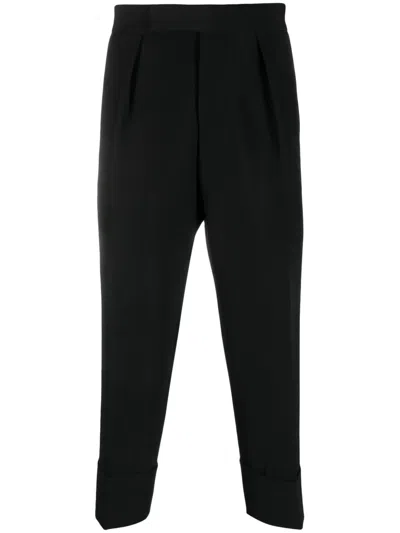 Sapio Klassische Bundfaltenhose In Black