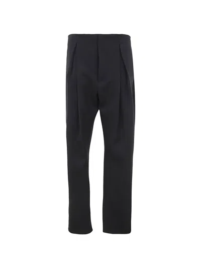 Sapio Pleat Pocket Trousers In Black