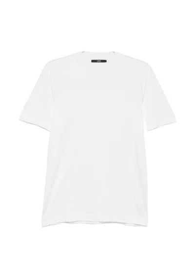 Sapio Ribbed-trim T-shirt In White