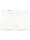 Sapio Satin Shorts In 白色