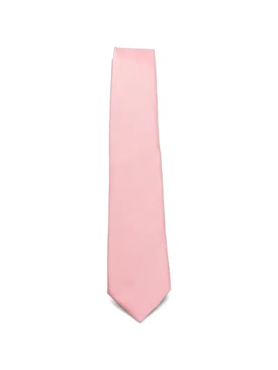 Sapio Satin-finish Tie In Pink