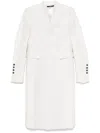 Sapio Sequined Coat In White