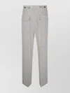 Sapio Sequins Straight Leg Trousers In Gray