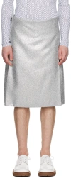 Sapio Silver Nº 48 Skirt In Silver