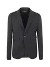 Sapio Single Breasted Blazer Jacket In Multi