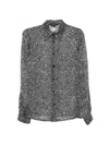 Sapio Speckle-pattern Shirt In Gray