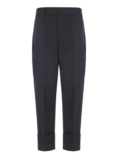 Sapio Straight Leg Trousers In Black