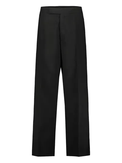 Sapio Twill Trousers In Black