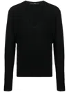 Sapio V-neck Long-sleeve Jumper In Schwarz
