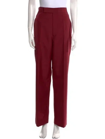 Pre-owned Sapio Wide Leg Pants W/ Tags In Red