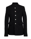 Sapio Woman Blazer Black Size 6 Wool In Black