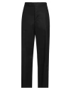Sapio Woman Pants Black Size 6 Cotton In Black