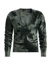 Sapio Woman Sweater Dark Green Size 12 Viscose, Polyamide, Polyurethane In Green