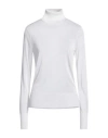 Sapio Woman T-shirt White Size 6 Viscose, Polyamide, Polyurethane In White