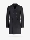 Sapio Wool Blend Tweed Coat In Multi