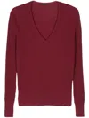 Sapio Wool Jumper In Red