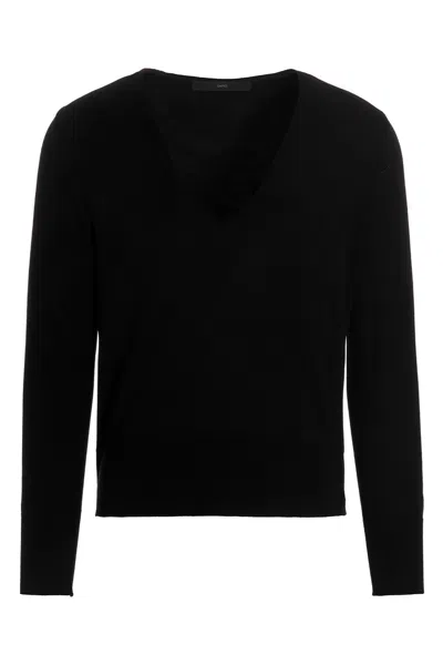 Sapio Wool Sweater In Black