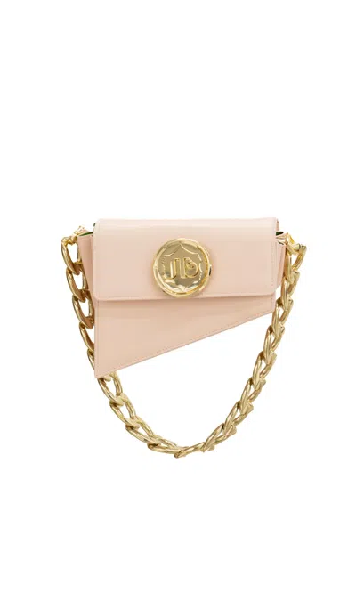 Sara Battaglia Euphoria Shoulder Bag Xs In Powder