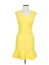 Sara Boo Cocktail Dress In Yellow