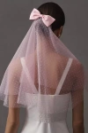 Sara Brosious Raquelle Blusher Veil In Pink