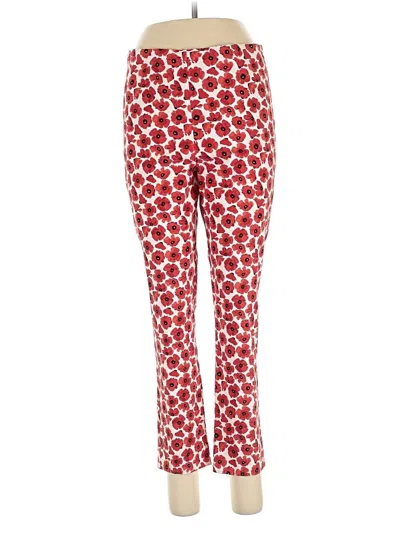 Pre-owned Sara Campbell Active Pants In Red