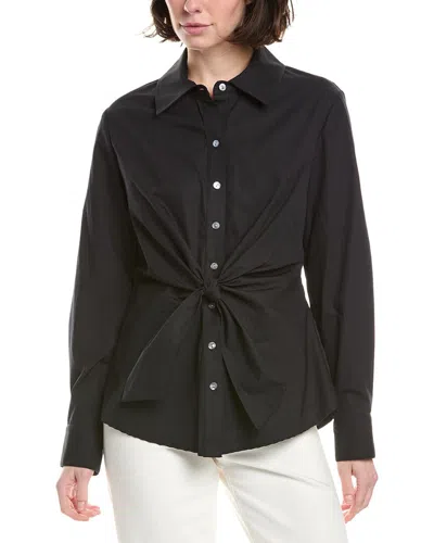 Sara Campbell Button Down Blouse In Black