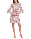 Sara Campbell Campbell Violet Dress In Pink