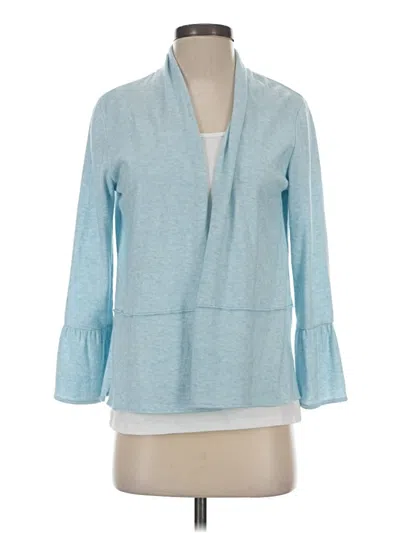 Pre-owned Sara Campbell Cardigan Sweater In Blue