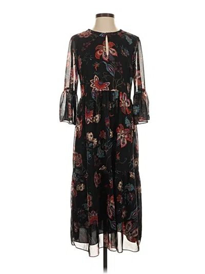 Pre-owned Sara Campbell Casual Dress In Black