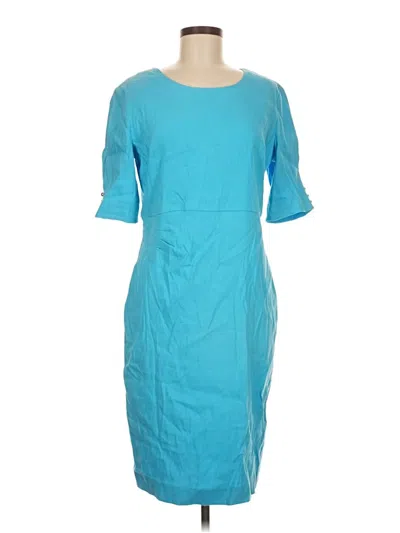 Pre-owned Sara Campbell Casual Dress In Blue