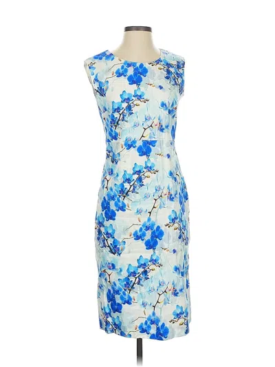 Pre-owned Sara Campbell Casual Dress In Blue