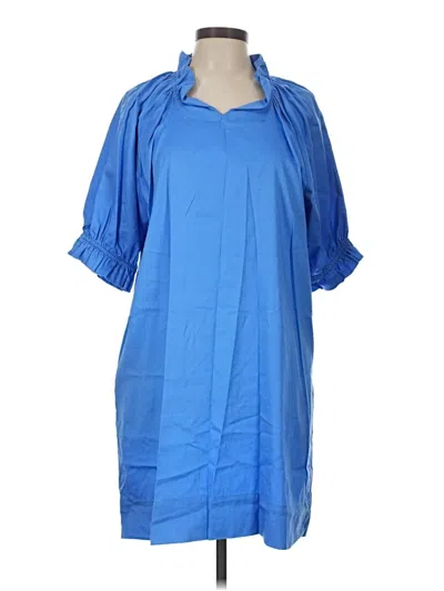 Pre-owned Sara Campbell Casual Dress In Blue
