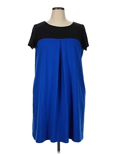 Pre-owned Sara Campbell Casual Dress In Blue