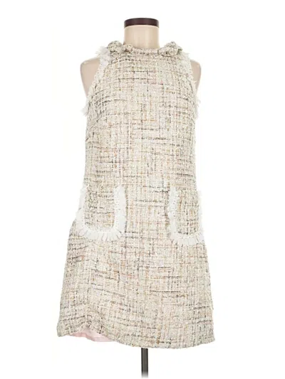 Pre-owned Sara Campbell Casual Dress In Ivory