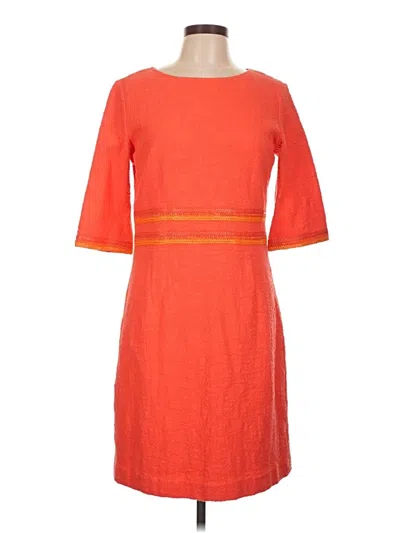 Pre-owned Sara Campbell Casual Dress In Orange