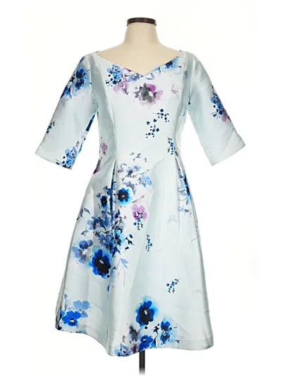 Pre-owned Sara Campbell Cocktail Dress In Blue