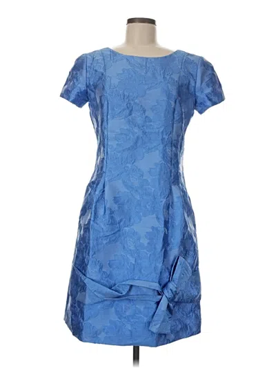 Pre-owned Sara Campbell Cocktail Dress In Blue