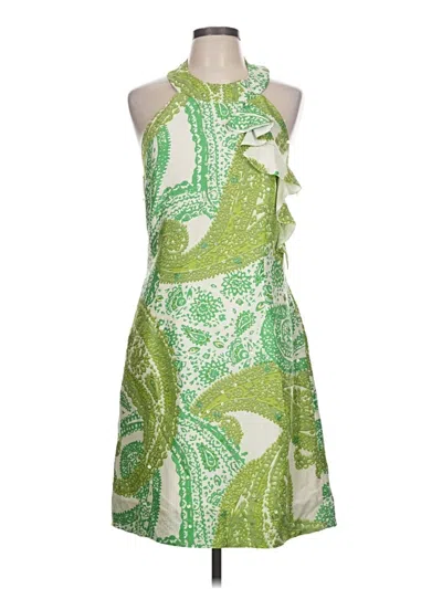 Pre-owned Sara Campbell Cocktail Dress In Green