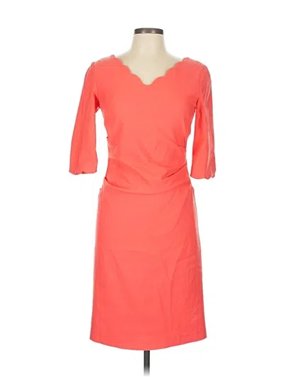Pre-owned Sara Campbell Cocktail Dress In Orange