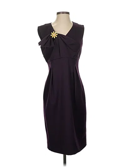 Pre-owned Sara Campbell Cocktail Dress In Purple