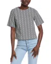 Sara Campbell Conway Top In White
