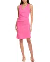 Sara Campbell Delray Midi Dress In Pink