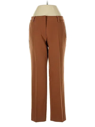 Pre-owned Sara Campbell Dress Pants In Brown
