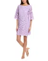 Sara Campbell Gretchen Midi Dress In Purple