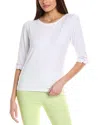 Sara Campbell Lennon Top In White