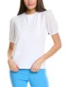 Sara Campbell Robin Top In White